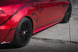 Maxton Design Side Skirts Diffusers Jaguar Xe R-Dynamic X760 Facelift