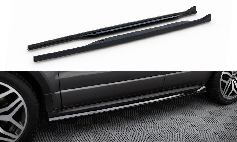 Maxton Design Side Skirts Diffusers Land Rover Range Rover Evoque MK1 Facelift