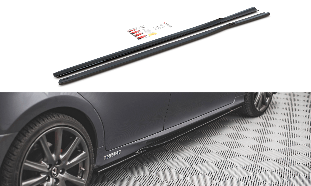 Maxton Design Side Skirts Diffusers Lexus Gs F Sport Mk4(L10)