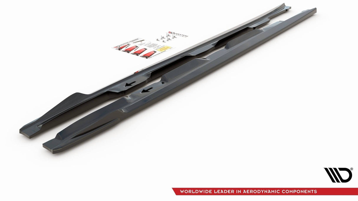 Maxton Design Side Skirts Diffusers Lexus Is F Mk2