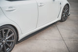 Maxton Design Side Skirts Diffusers Lexus Is F Mk2