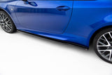 Maxton Design Side Skirts Diffusers Lexus Rc