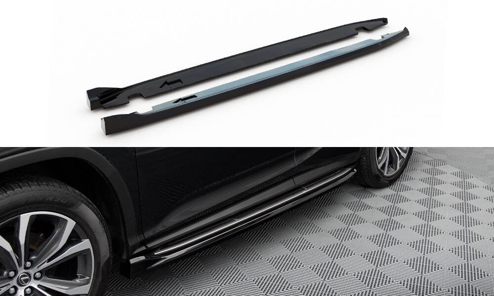 Maxton Design Side Skirts Diffusers Lexus Rx Mk4 Facelift