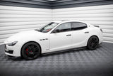 Maxton Design Side Skirts Diffusers Maserati Ghibli MK3 Facelift