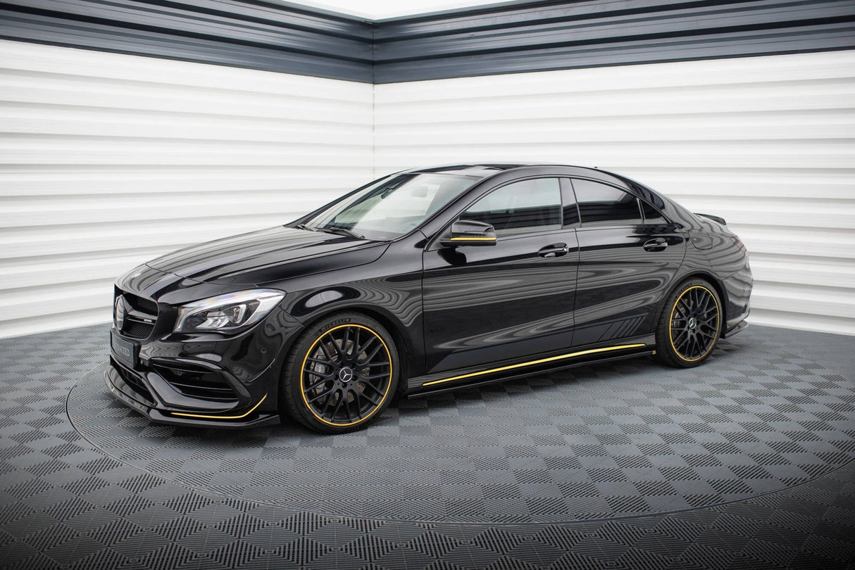 Maxton Design Side Skirts Diffusers Mercedes-AMG CLA 45 C117 Facelift