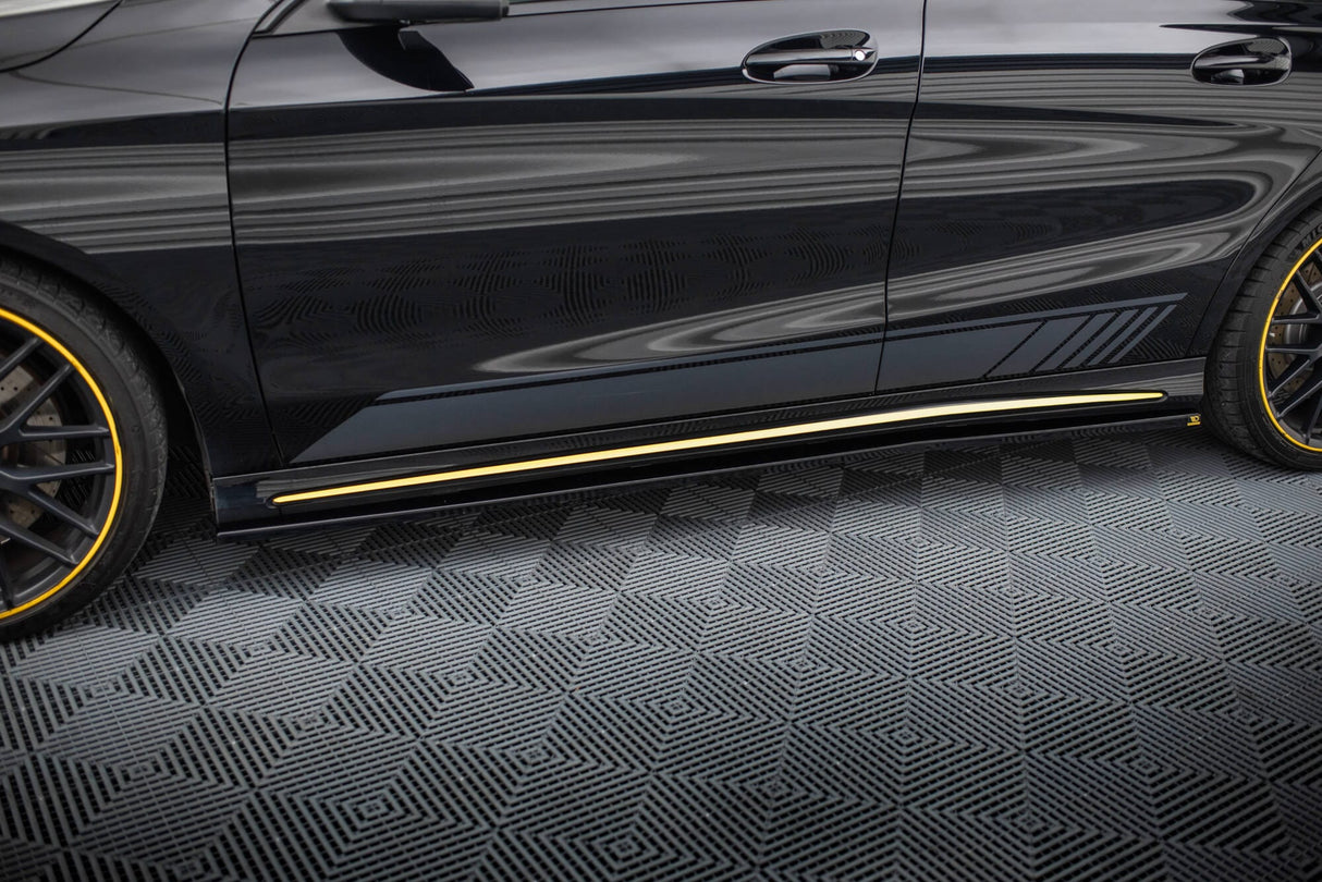 Maxton Design Side Skirts Diffusers Mercedes-AMG CLA 45 C117 Facelift