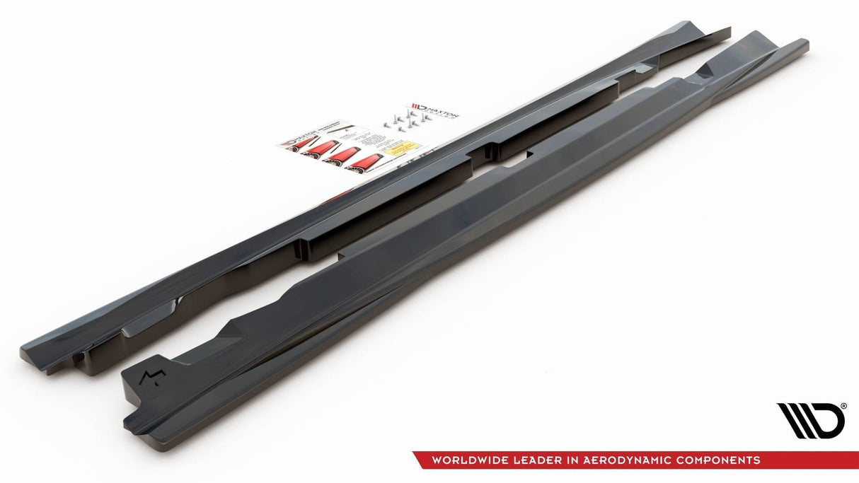 Maxton Design Side Skirts Diffusers Mercedes-AMG GT 53 4-Door Coupe