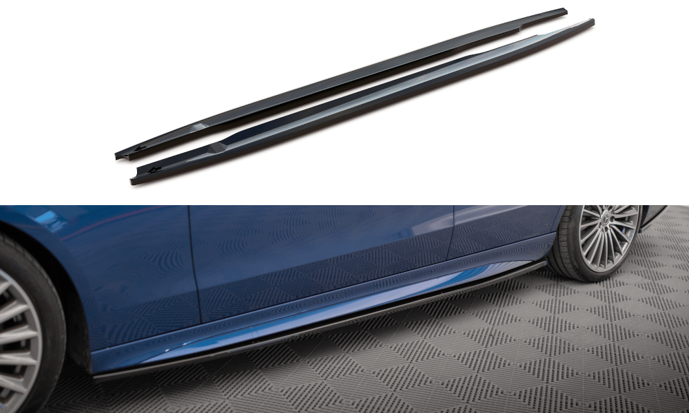 Maxton Design Side Skirts Diffusers Mercedes-Benz C AMG-Line W206