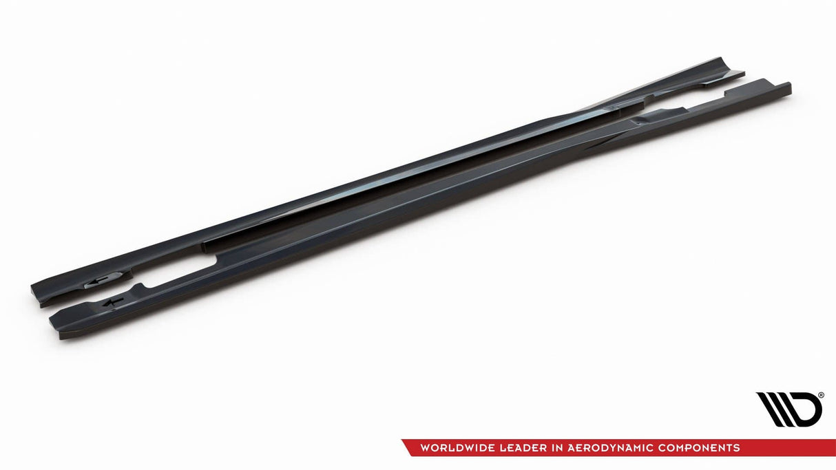 Maxton Design Side Skirts Diffusers Mercedes-Benz C Coupe AMG-Line C204