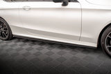 Maxton Design Side Skirts Diffusers Mercedes-Benz C Coupe AMG-Line C205 Facelift