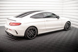 Maxton Design Side Skirts Diffusers Mercedes-Benz C Coupe AMG-Line C205 Facelift