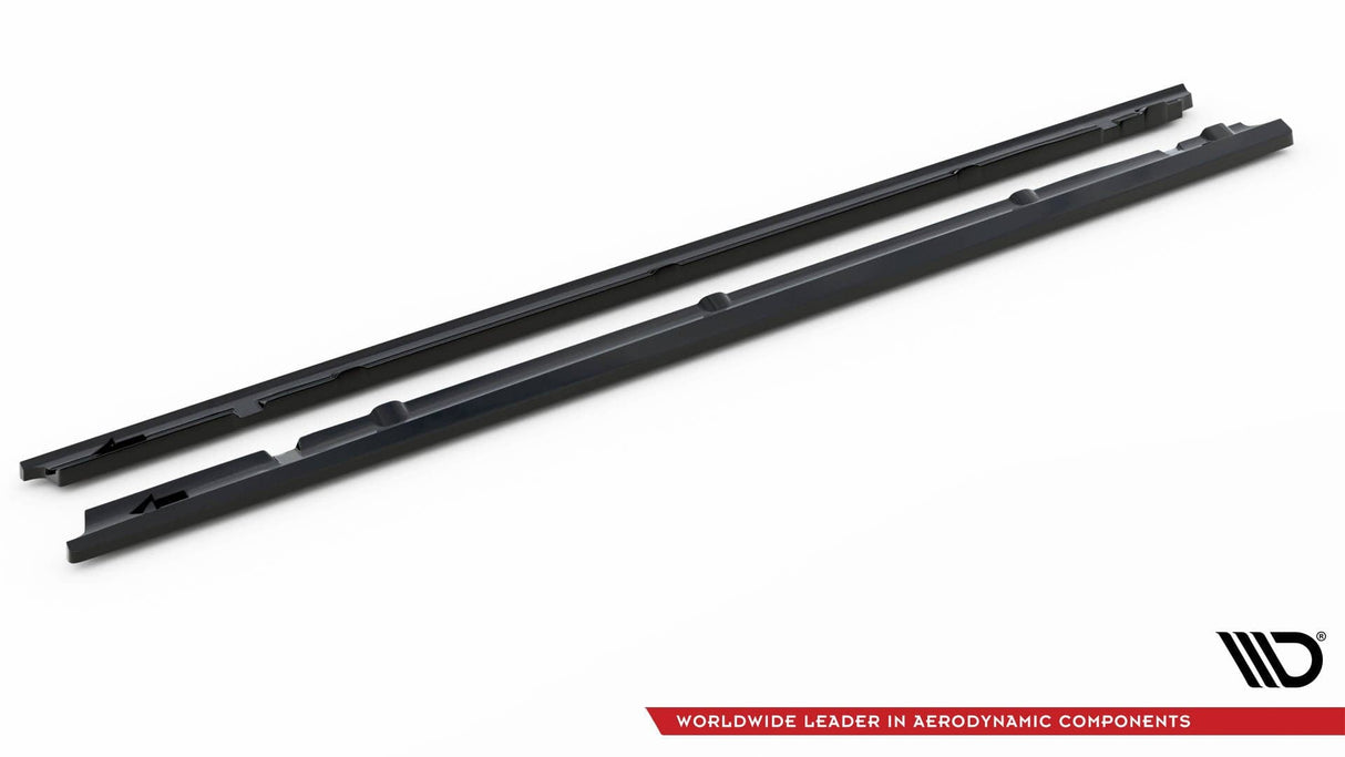Maxton Design Side Skirts Diffusers Mercedes-Benz C Coupe AMG-Line C205 Facelift