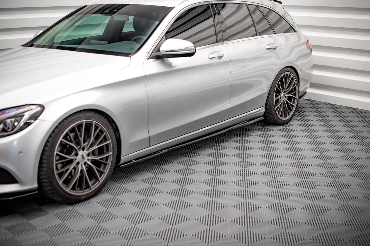 Maxton Design Side Skirts Diffusers Mercedes-Benz C W205