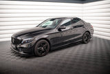 Maxton Design Side Skirts Diffusers Mercedes-Benz C43 / C AMG-Line Sedan W205 Facelift