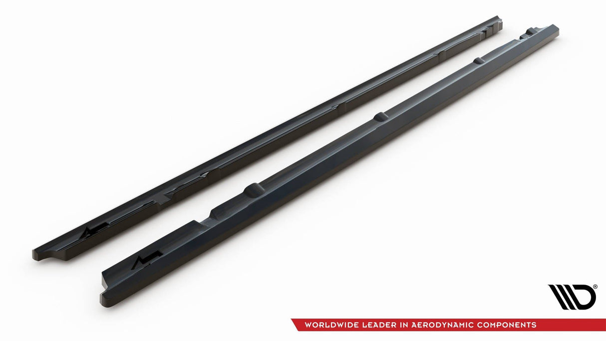 Maxton Design Side Skirts Diffusers Mercedes-Benz C43 / C AMG-Line Sedan W205 Facelift