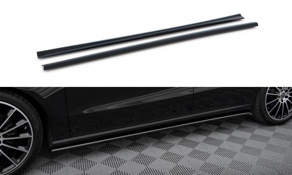 Maxton Design Side Skirts Diffusers Mercedes-Benz CLA C118