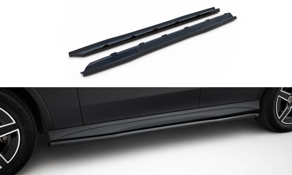 Maxton Design Side Skirts Diffusers Mercedes-Benz GLC Coupe AMG-Line C254