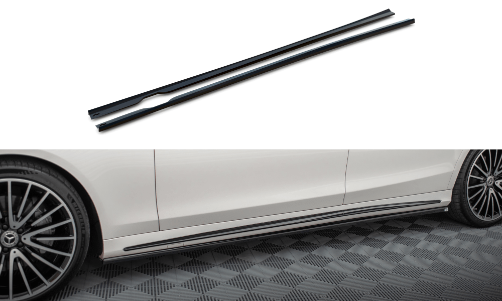 Maxton Design Side Skirts Diffusers Mercedes-Benz S AMG-Line W222 Facelift (NLA)