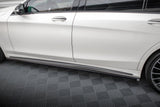 Maxton Design Side Skirts Diffusers Mercedes-Benz S AMG-Line W222 Facelift (NLA)