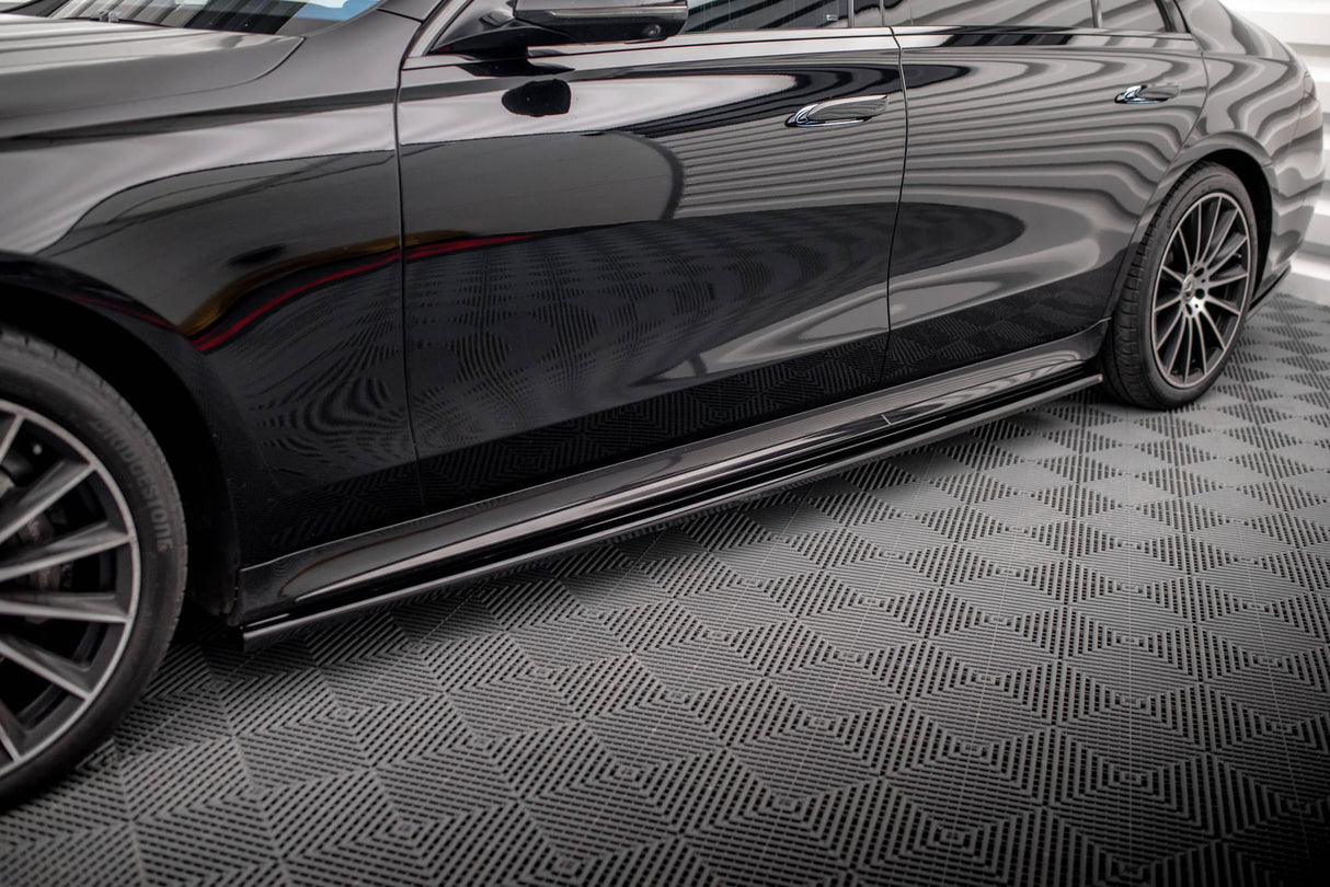 Maxton Design Side Skirts Diffusers Mercedes-Benz S Long AMG-Line V223