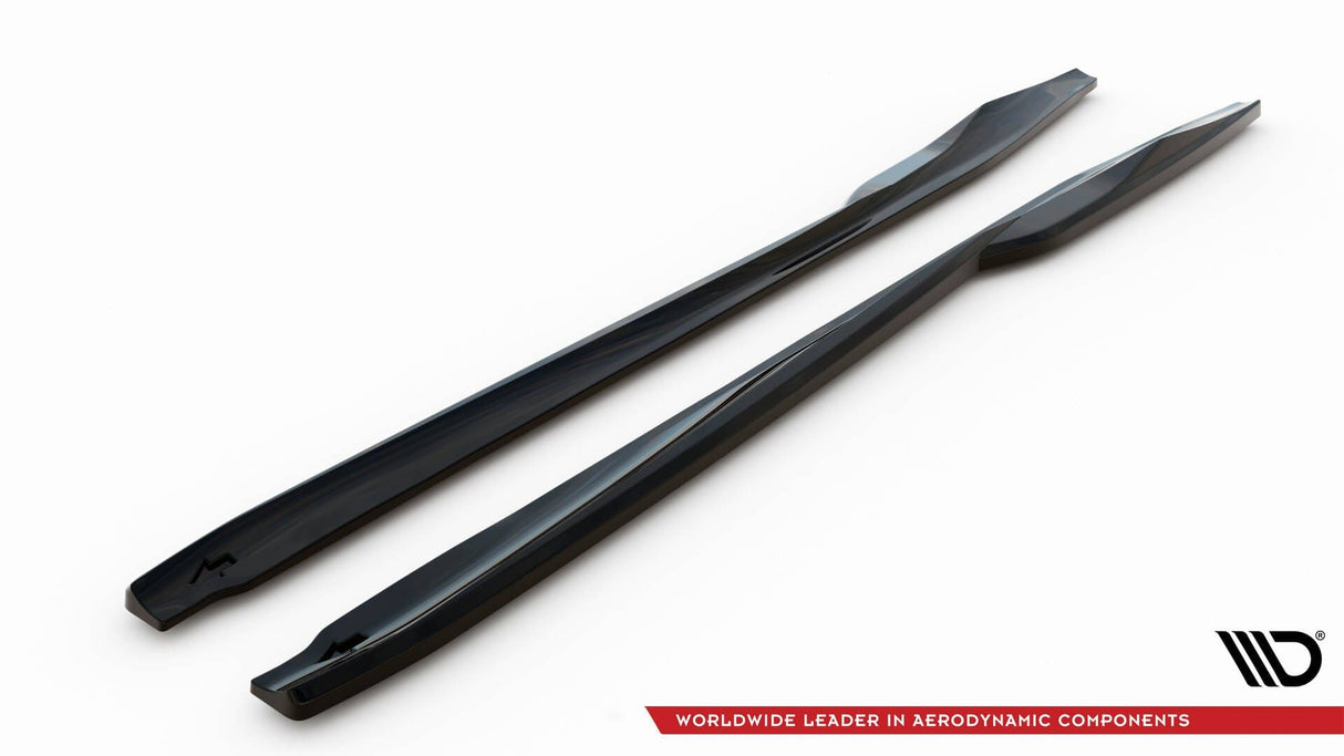 Maxton Design Side Skirts Diffusers Nissan Gtr R35 Facelift