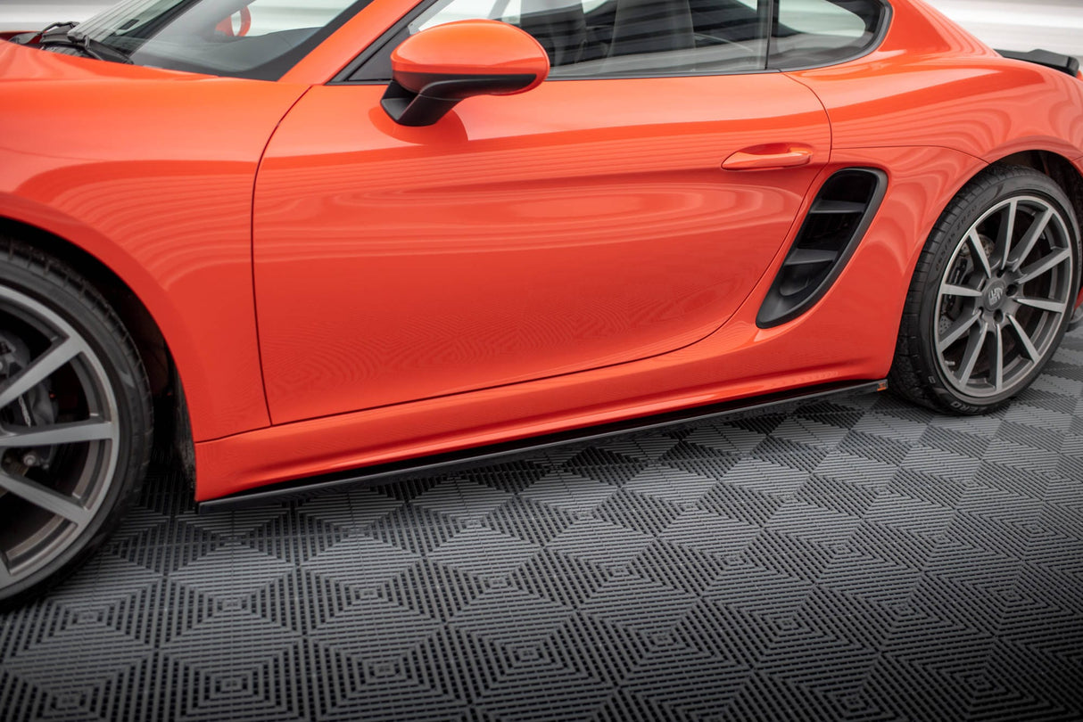 Maxton Design Side Skirts Diffusers Porsche 718 Cayman 982C