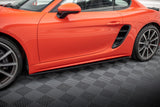 Maxton Design Side Skirts Diffusers Porsche 718 Cayman 982C