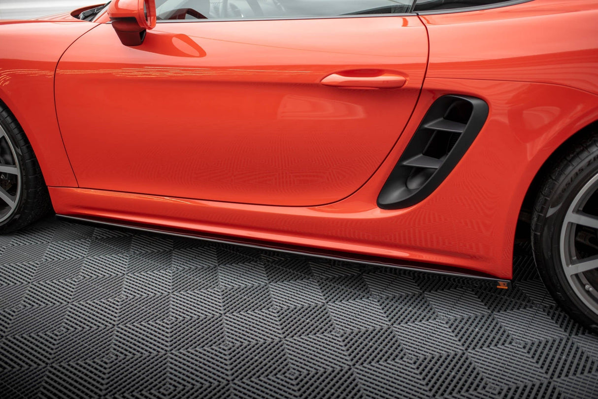 Maxton Design Side Skirts Diffusers Porsche 718 Cayman 982C