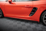 Maxton Design Side Skirts Diffusers Porsche 718 Cayman 982C