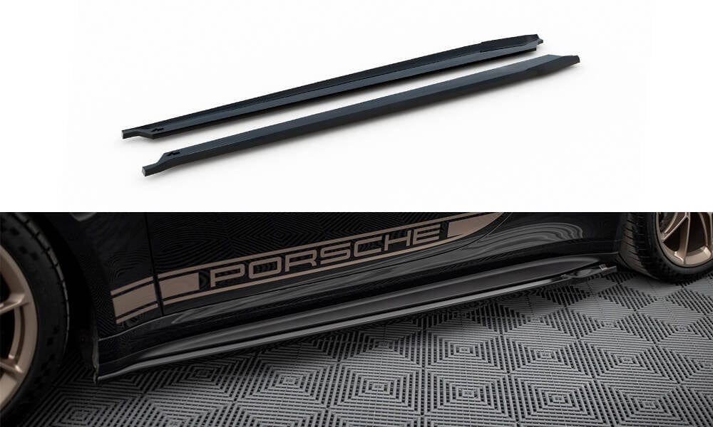 Maxton Design Side Skirts Diffuser - Porsche 911 992 GT3