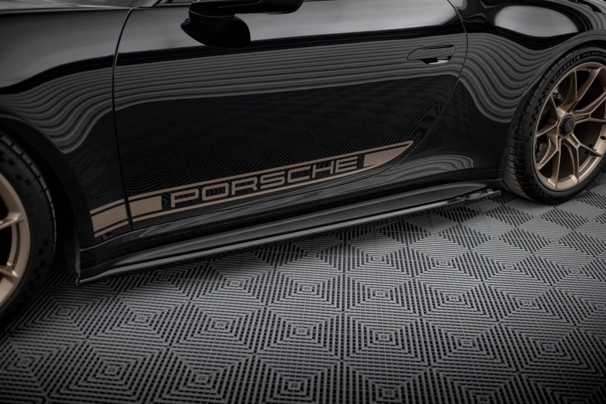 Maxton Design Side Skirts Diffuser - Porsche 911 992 GT3