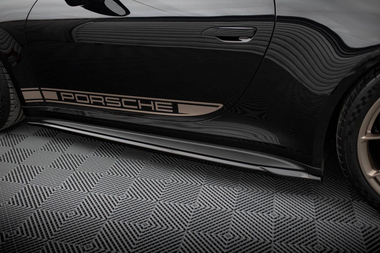 Maxton Design Side Skirts Diffuser - Porsche 911 992 GT3