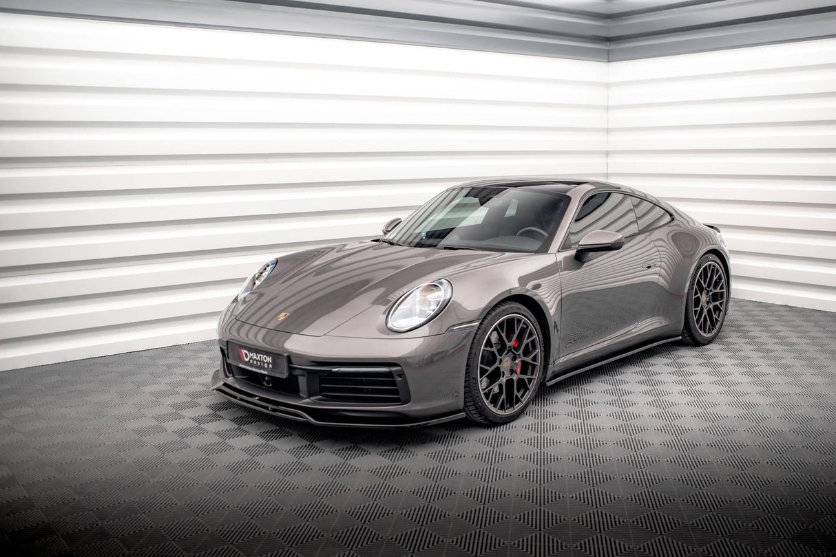Maxton Design Side Skirts Diffusers Porsche 911 Carrera 4S 992