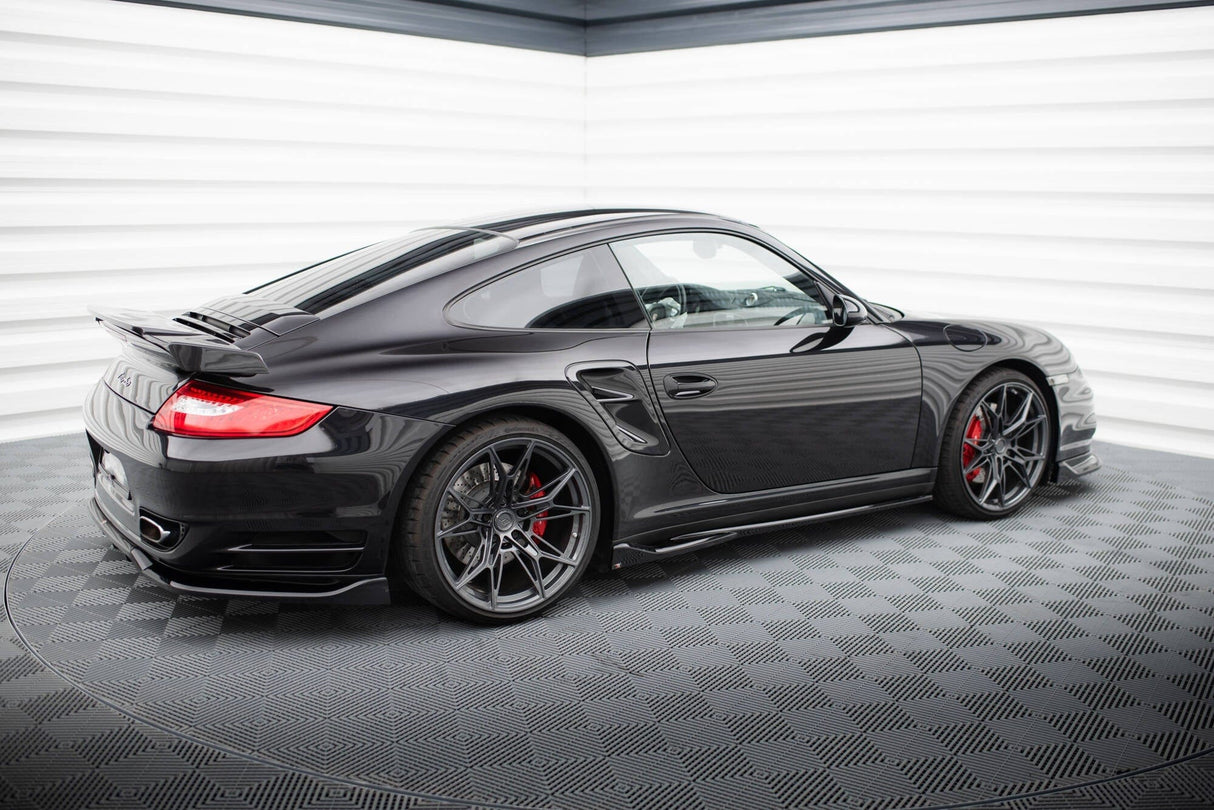 Maxton Design Side Skirts Diffusers Porsche 911 Turbo 997