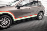 Maxton Design Side Skirts Diffusers Porsche Cayenne Mk2