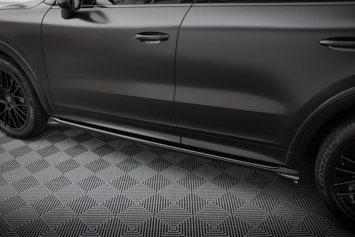 Maxton Design Side Skirts Diffusers Porsche Cayenne Sport Design Mk3