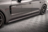 Maxton Design Side Skirts Diffusers Porsche Panamera 971 Turbo S E-Hybrid / Panamera E-Hybrid
