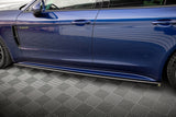 Maxton Design Side Skirts Diffusers Porsche Panamera E-Hybrid 971 Facelift