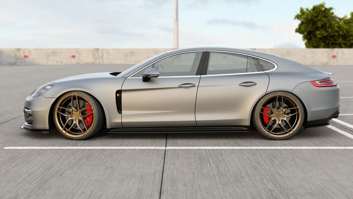 Maxton Design Side Skirts Diffusers Porsche Panamera Turbo / GTS 971