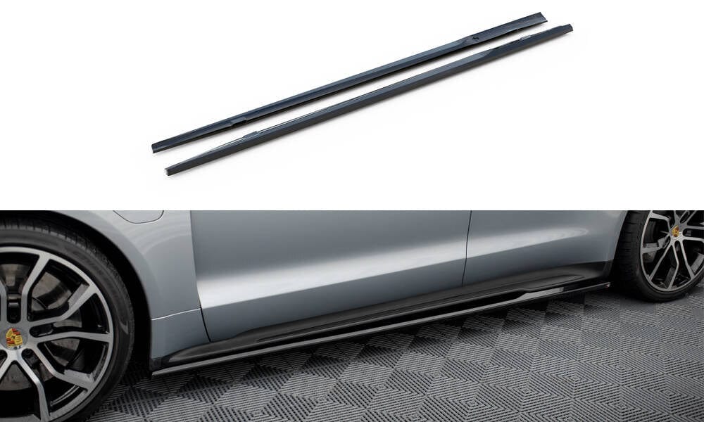 Maxton Design Side Skirts Diffusers Porsche Taycan / Taycan 4 / Taycan 4S / Taycan GTS Mk1