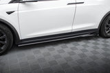 Maxton Design Side Skirts Diffusers Tesla Model X MK1 Facelift