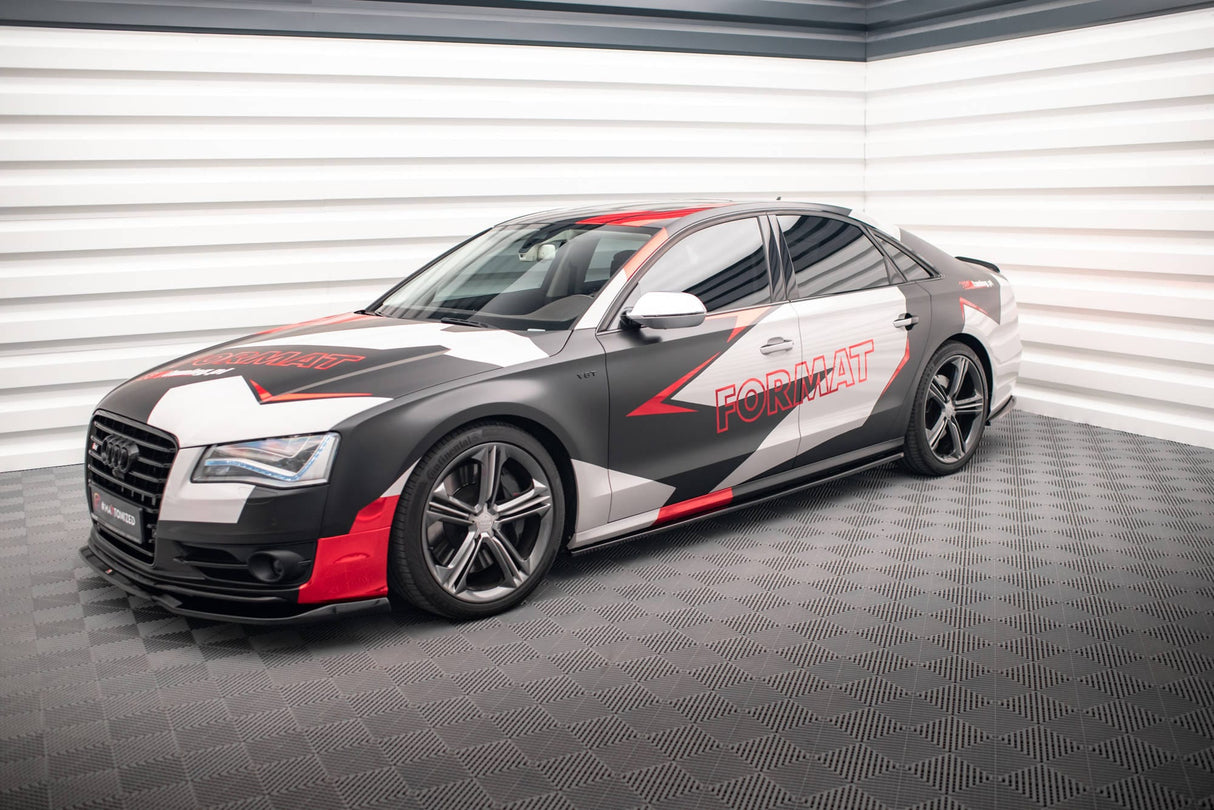 Maxton Design Side Skirts Diffusers V.1 Audi S8 D4