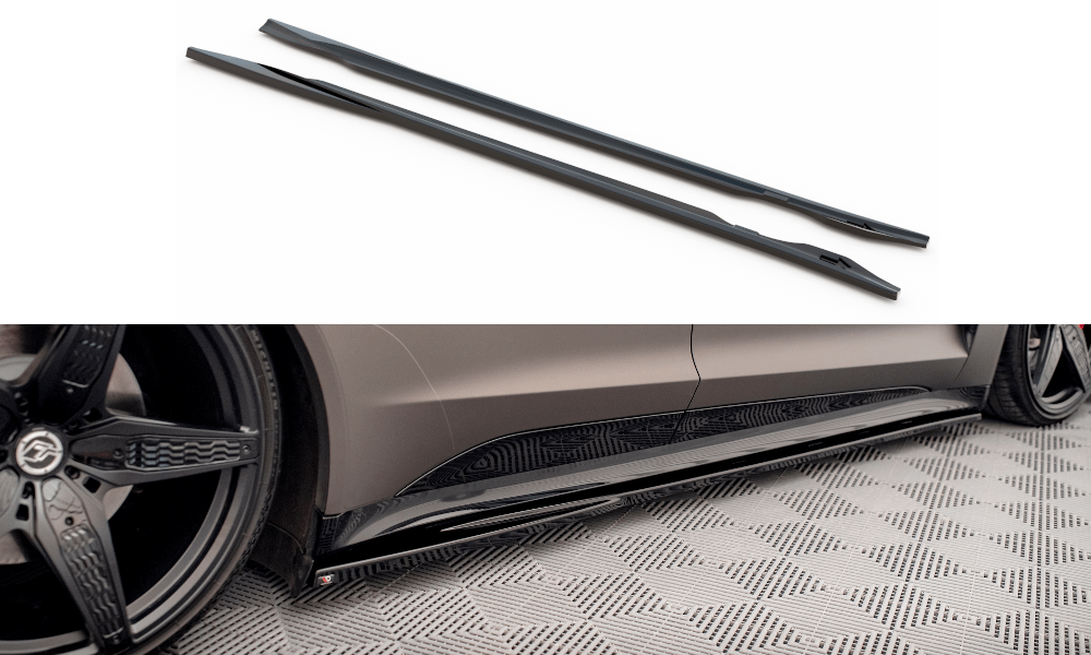 Maxton Design Side Skirts Diffusers V.1 Audi E-Tron GT / Rs GT Mk1