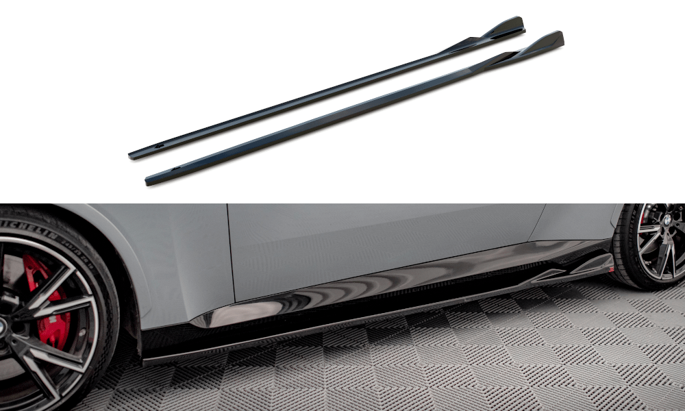Maxton Design Side Skirts Diffusers V.1 BMW 2 Coupe M-Pack / M240I G42