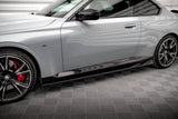 Maxton Design Side Skirts Diffusers V.1 BMW 2 Coupe M-Pack / M240I G42