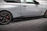Maxton Design Side Skirts Diffusers V.1 BMW 2 Coupe M-Pack / M240I G42