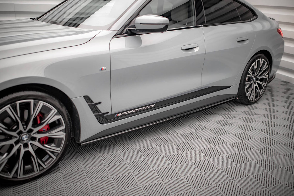 Maxton Design Side Skirts Diffusers V.1 BMW 4 Gran Coupe M-Pack G26