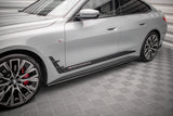 Maxton Design Side Skirts Diffusers V.1 BMW 4 Gran Coupe M-Pack G26