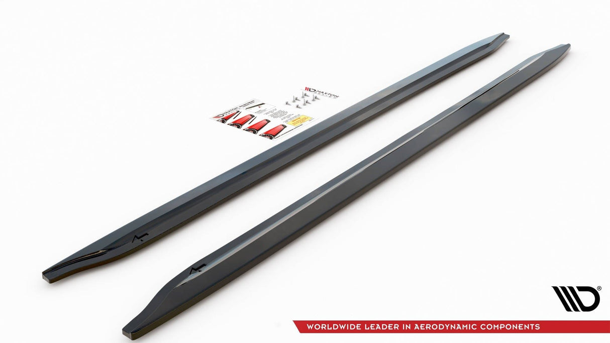 Maxton Design Side Skirts Diffusers V.1 BMW M3 G80