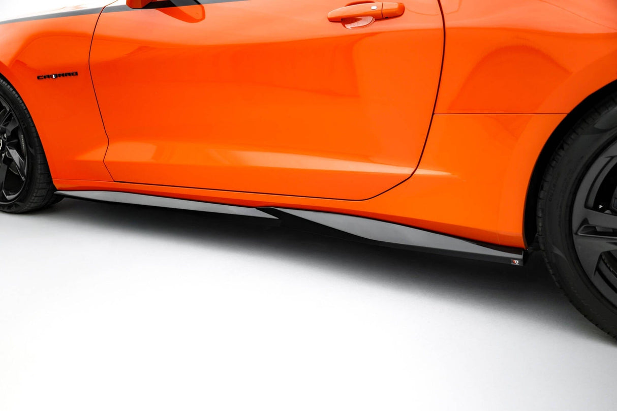 Maxton Design Side Skirts Diffusers V.1 Chevrolet Camaro SS MK6 Facelift